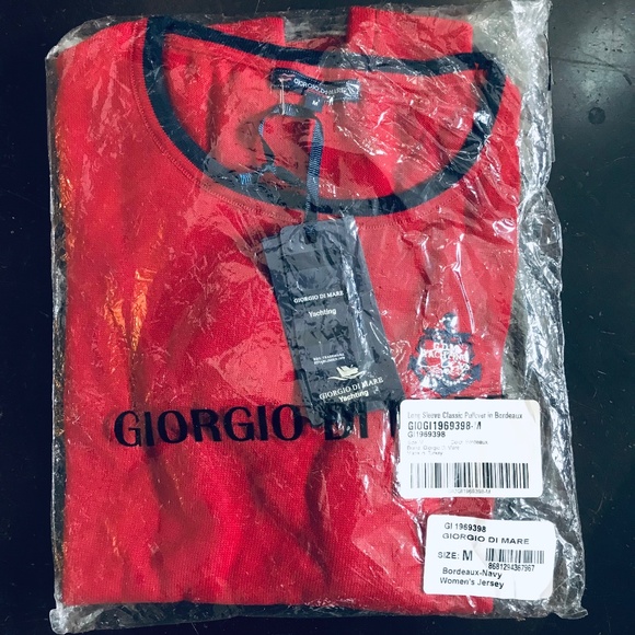 Giorgio Di Mare Classic 100% Cotton Knit Pullover Sweater - Picture 3 of 9